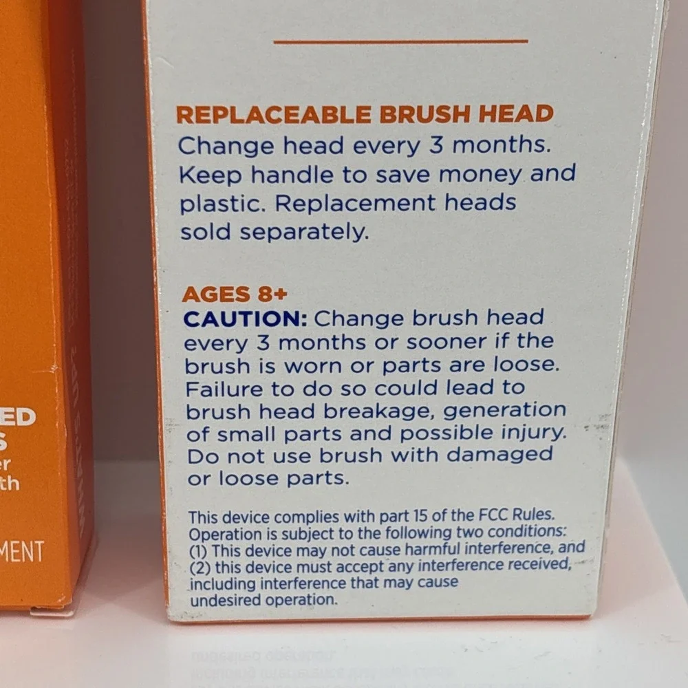 2 Spinbrush Smart Clean Battery Powered Electric Toothbrush & Replacement Heads